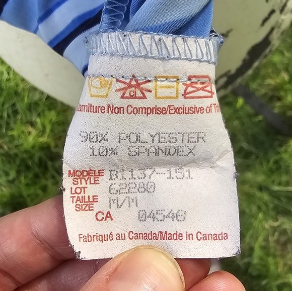 👕 Blue Striped Short Sleeve Top - Picture 9 of 9